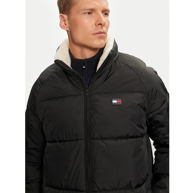 Зимняя куртка Tommy Jeans Vail DM0DM20604, черная, стандартный крой