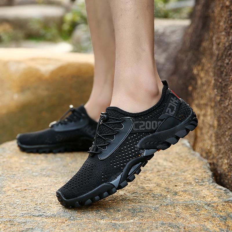 Fashion Unisex Wide Barefoot Shoes for Men Women Outdoor Trail Running Minimalist Walking Shoes Lightweight and Breathable Anti Slip Wea