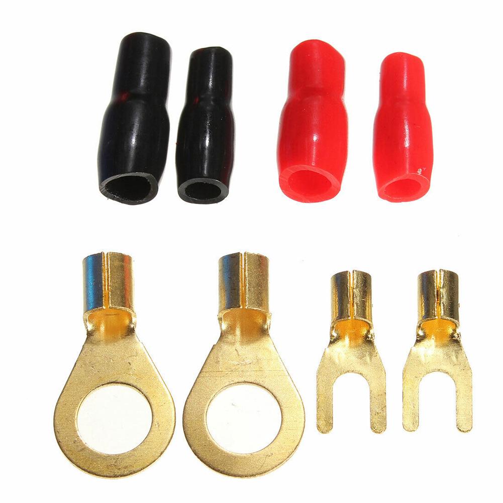 1500W Car Power Amplifier Wiring Kit 8GA Car Subwoofer Cable 60 AMP Fuse Holder Subwoofer Speaker Line 18GA for Car Modification Fuse Holders1