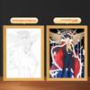 23cm/9.06in Light Painting Full Time Expert Cartoon Color Box 3D Anime Peripherals Night Collectible Bedside Decoration Toy Gift