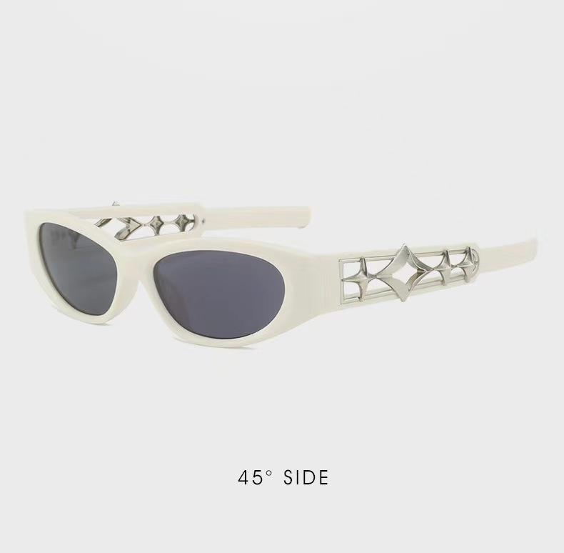 New Style Woman Sun attractive Glasses Cat Eye Shape UV Protection Sunglasses Men Y2K Stylish Sun Glasses for ladies