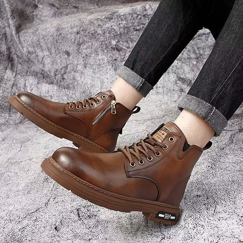 

Autumn new men s business casual leather shoes men s breathable leather shoes men s new 44