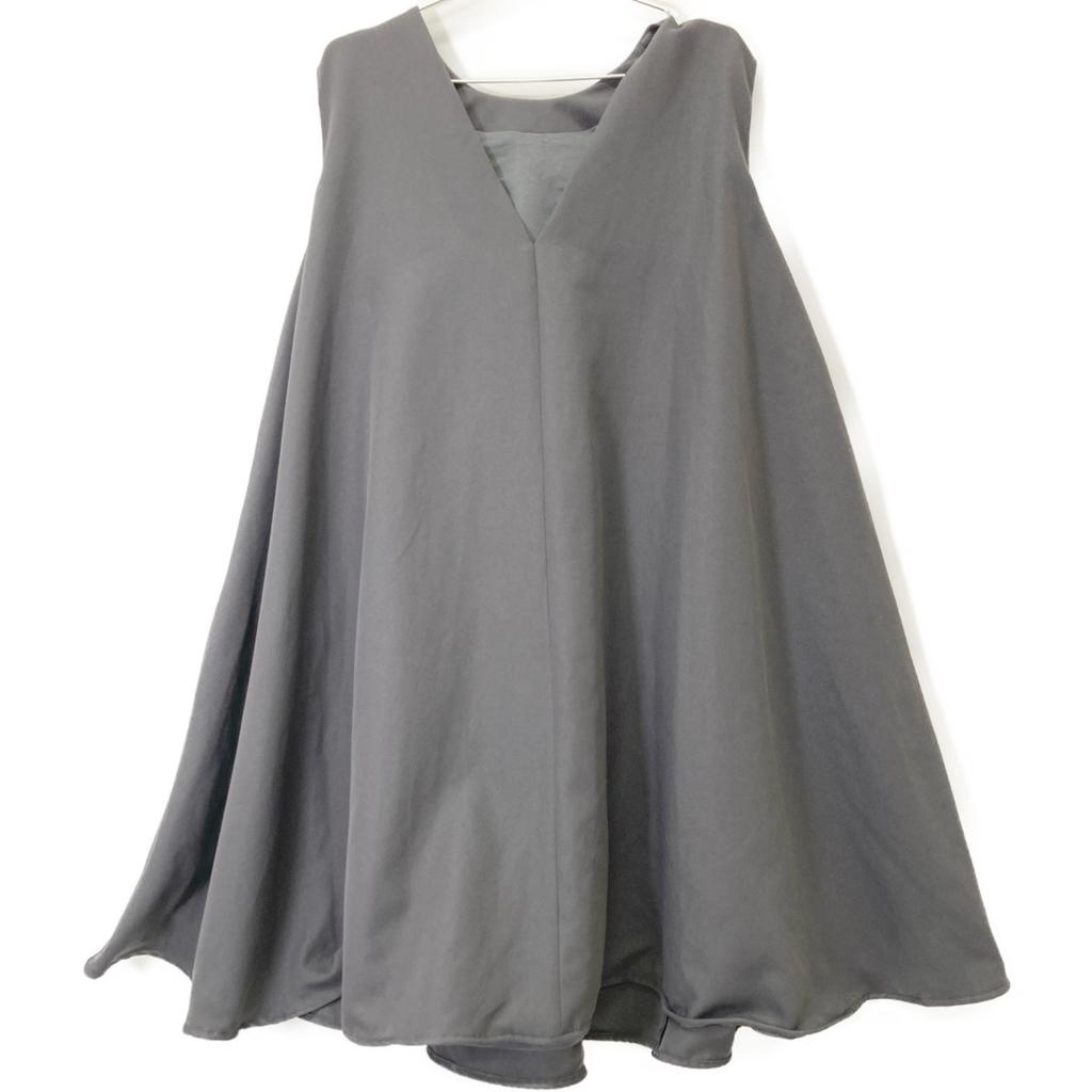 Rosy Monster  23 Years RMTO-0723S Gray Gray Frill One Piece Dress M grayUsed