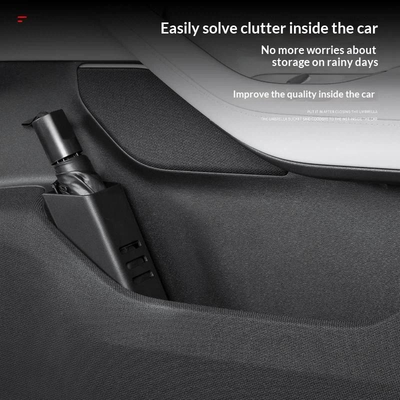 Umbrella Organizer Waterproof Car Umbrella Storage Box Leakproof Cup Bottle Holder for SUV Truck Interior Accessories