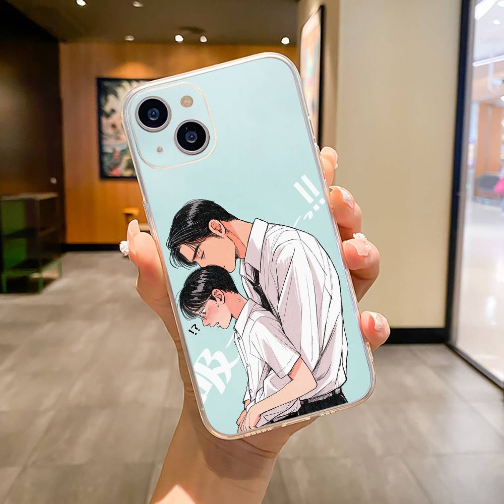 C-Captivated- By -You BL Phone Case For iPhone17,16,15,14,13,12,11 ,Pro Max, Plus Soft Silicone Transparent Cover