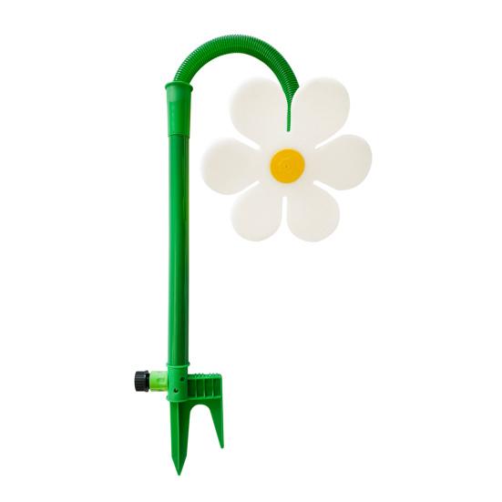 Dancing Flower Water Sprinkler Crazy Flower Sprinkler with Spike 360-Degree Rotating Lawn Sprinkler for Yard Watering Garden Irrigation Kids
