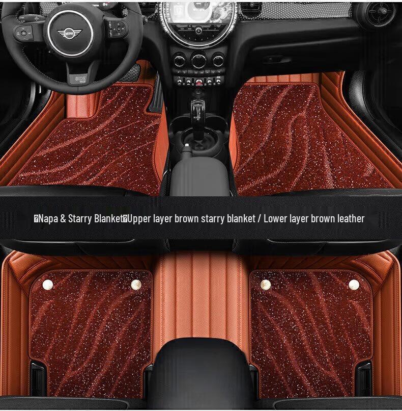 Full Coverage Black Floor Mats for GAC Trumpchi GS4/GS4 PLUS (2016-2021 Models)