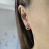 Silver Earrings Without Stones (2187370)