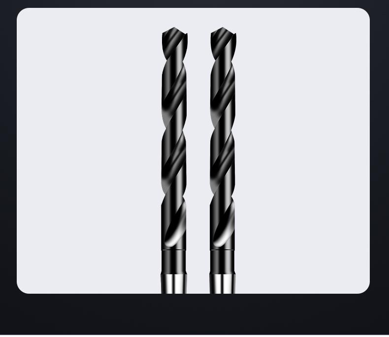 Su-Style High-Speed Steel Cobalt Morse Taper Shank Drill Bit, 13-35mm, for Stainless Steel