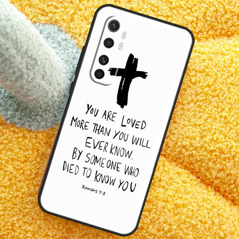 Christ Jesus Bible Verse Cross Case For Xiaomi 15 Ultra 14 13T 14T 15T 17 Pro Max  Cover For POCO X7 Pro X5 X6 F5 F6 F7 F8