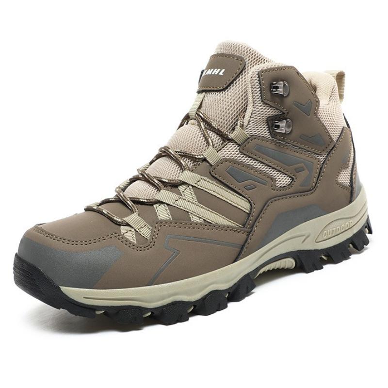 Hiking Shoes Men Women Sneakers Sport High Top Anti Slip Rubber Outsole Climbing Boots Unisex Trekking Footwear Big Size Sneaker