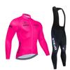 Cycling Sports Men's and Women's Long-sleeved Cycling Suit Sun Protection Spring and Autumn Breathable Quick-drying Mountain Bike