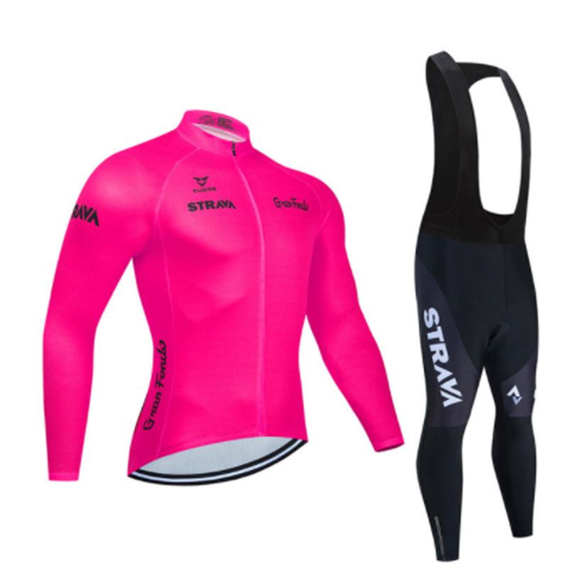 Cycling Sports Men's and Women's Long-sleeved Cycling Suit Sun Protection Spring and Autumn Breathable Quick-drying Mountain Bike