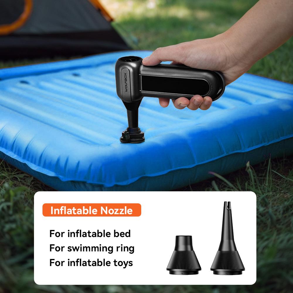 WOLFBOX DF100 Powerful Fan Duster Wireless Air Blower Air Duster 150000RPM 3-Speed 2 Years Free Warranty for Car/Home/Outdoor