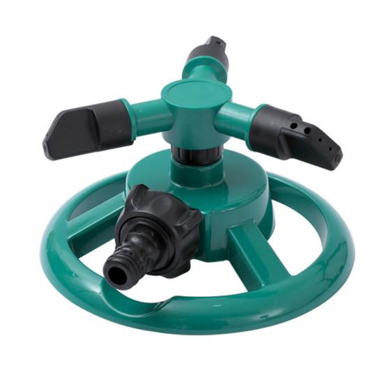 3-Arm Lawn Sprinkler Adjustable 360-Degree Rotating Garden Sprinkler Large Area Coverage Sprinkler for Yard Watering Kids Pets Playing