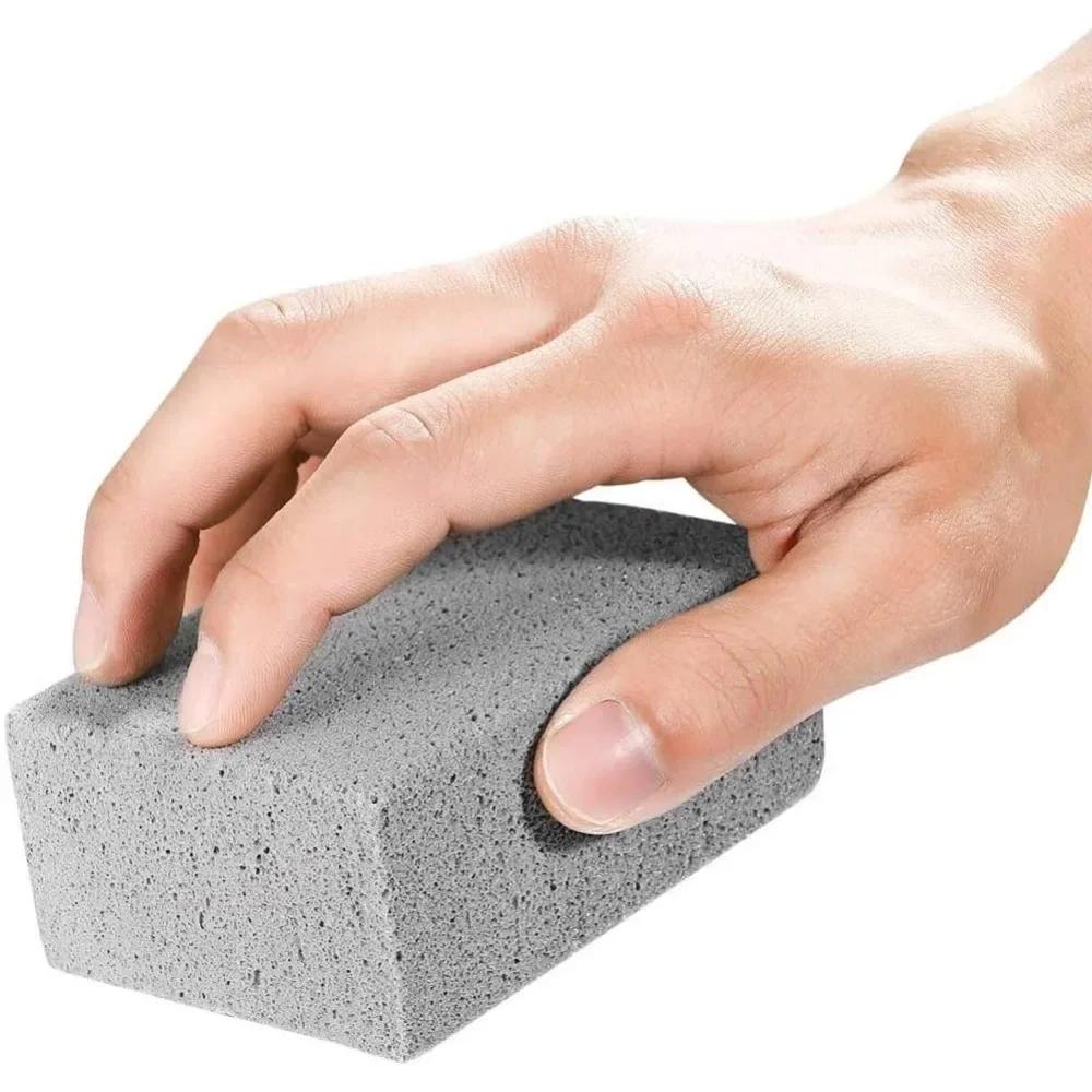 2025 Cleaning Stone Of Grill Crepe Brick Barbecue Floating Stone Scraper Brush To Remove Dirt From The Barbecue Kitchen New