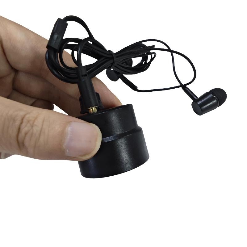 1 Set Water Cement Steel Pipe Wall Microphone Listen Detector Wall Pipe Leak Listen Detector Wireless 12Ma High Strength