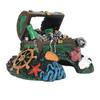 Aquarium Treasure Box Ornament Hideout Cave Lifelike Resin Jewelry Box Decoration for Freshwater