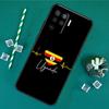 Uganda Flag Case For Oppo A40 A60 A80 A16 A76 A96 A18 A38 A58 A78 A98 A91 A15 A17 A74 A94 A54 A57S Cover