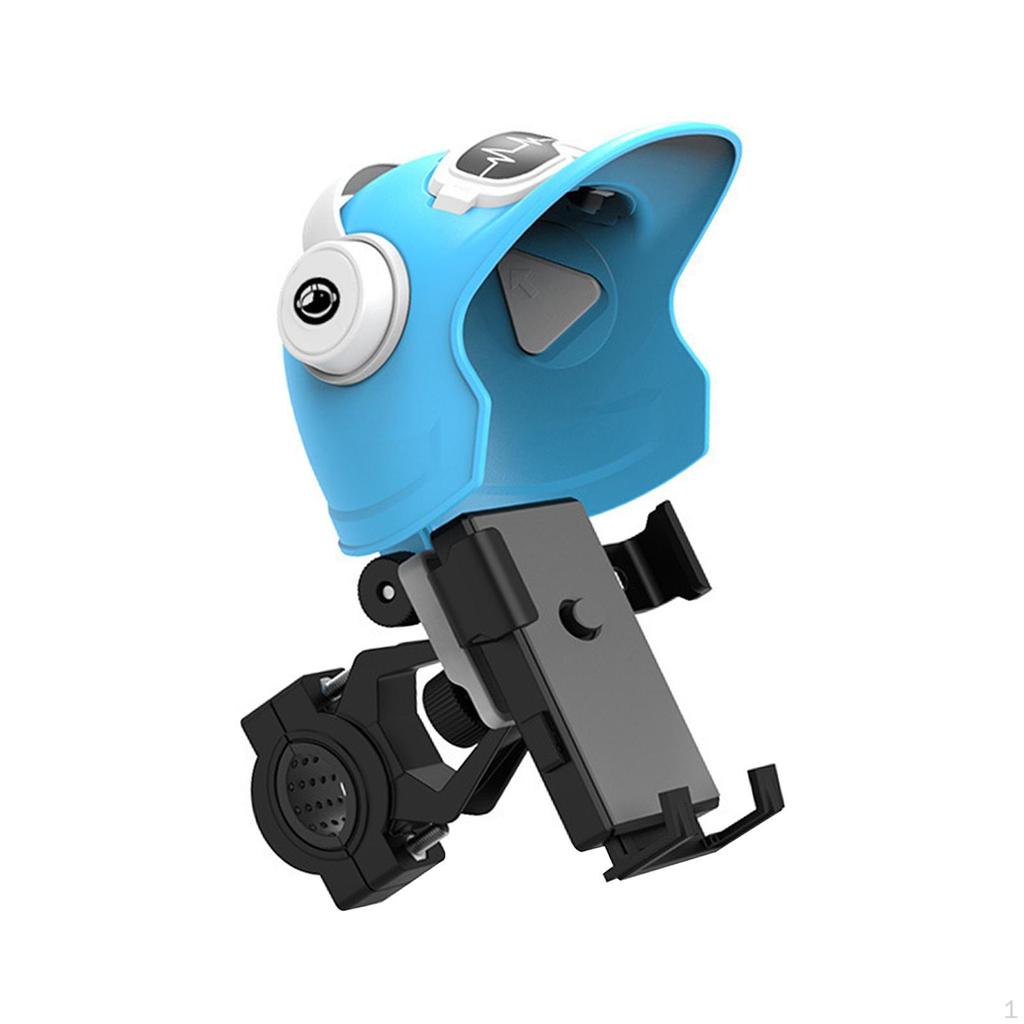 Bike Phone Mount Holder Cell Clip With Sun Visor Cute Adjustable Cradle Clamp