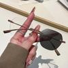 New Vintage Metal Frame Polygon Sunglasses Women Men Round Sun Glasses Female Eyewear  for Male Female Eyeglasses