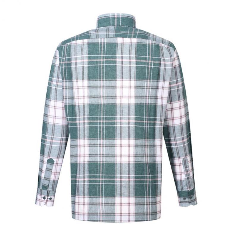 Daks 26ss Linen Blend Big Check Regular Fit Casual Shirt Dms3shcl140e1