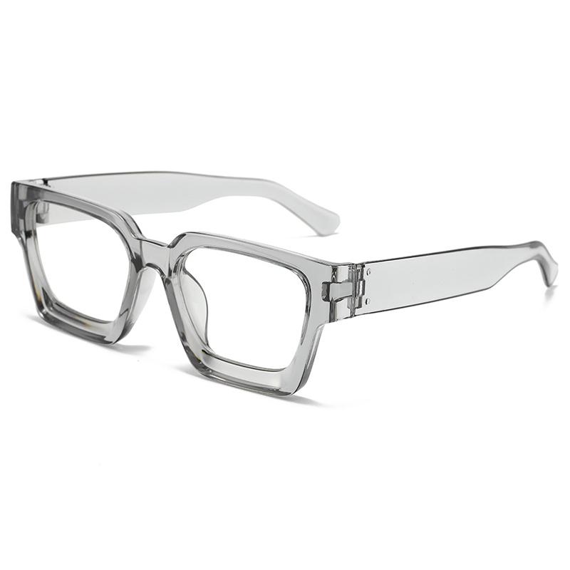 Classic Fashion Square Frame Women Full Frame Sun Protection Glasses For Men Daily Life Shades Eyewear Accessories Gift