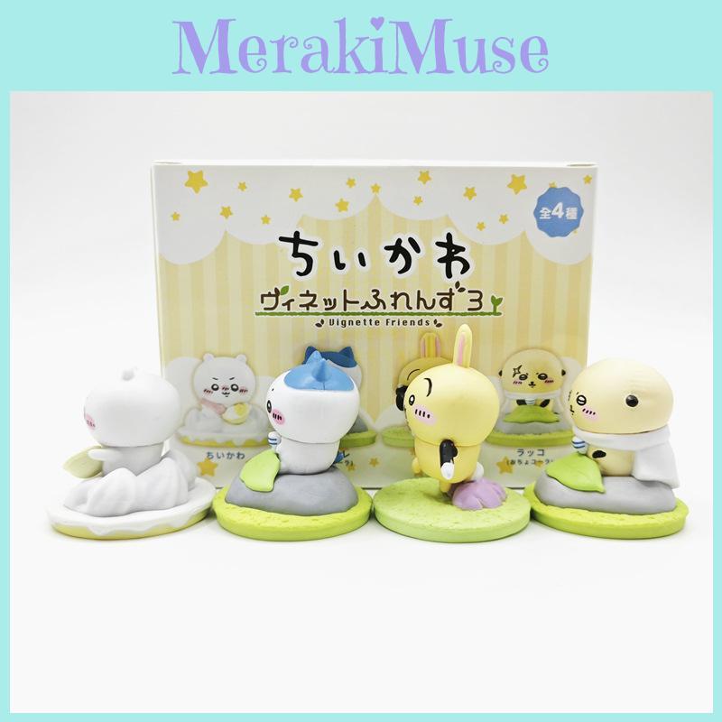 Figurines Cartoon Chiikawa Desktop Decor Collectible Kids Birthday Gift Toys