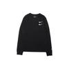 Swoosh Fritids Sport Langermet Rundhals T-skjorte Herre Topper Svart DB6156-010