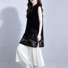 Mulberry Silk Velvet Burnout Sleeveless Top