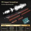Phillips Flat-head Hex Impact Bit Set - S2 Alloy Steel