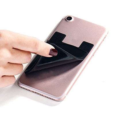 Mode Frauen Männer Handy Kartenhalter Aufkleber Tragbare Bus Karte Business Kredit ID Karte Halter Fall Tasche Auf 3M Klebstoff