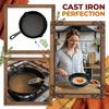 Pre‑Seasoned Iron Skillet Set, Non‑Stick Frying Pan Collection for Home