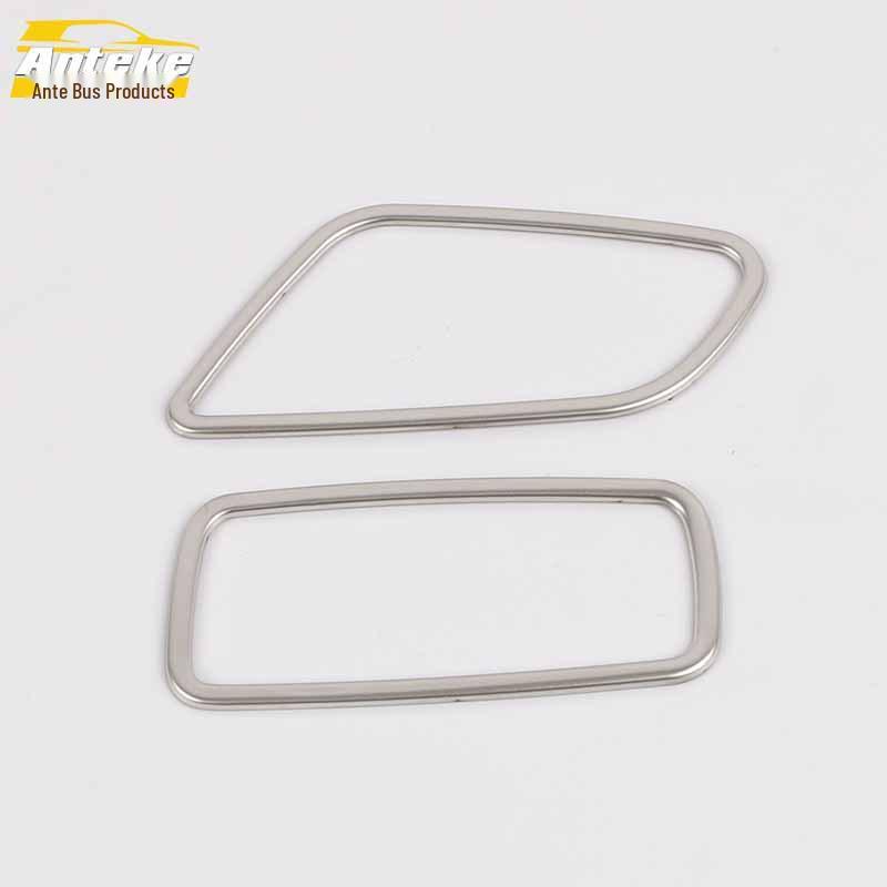 Stainless Steel Interior Protection Sticker for 19 Q3 Front Panel Air Outlet