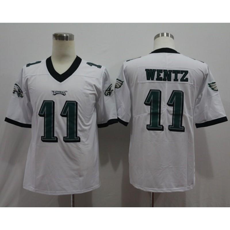 Philadelphia Eagles NFL Football Jersey Men Women Cotton Blend Sports Fan Apparel Custom Number 11 17 91 20 24