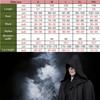 Maskenballumhang Weich Unisex Mit Kapuze Schwarzes Gewand Hexe Langer Umhang Cosplay Kostüm Requisit Party Aufführungszubehör Feiertagsdekoration