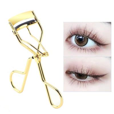Steel Carbon Eyelash Curler Non-slip Lash Lifting Manual Tool Eye Beauty Portable Long-Lasting Lash Curling Clip Professional Eyelash Makeup