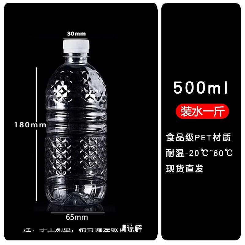 Food-Grade Transparent Plastic Bottle