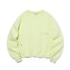 INTERCREW [24Ss] Women'S Logo Crop Sweatshirt L Yellow Ity1Tm51Aly