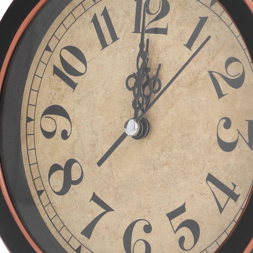 Chic Design Desk Alarm Clock European Style Simple Digital Clock Mute Bedside Clock  Tabletop