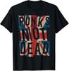 Punks Not Dead Union Jack T Shirt T-Shirt Mens Kids