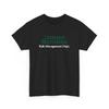 Unisex Shirt Cotton Oversize Large Size Lehman Brothers Risk Management Dept. Heavy Cotton T-Shirt, Lehman Bros