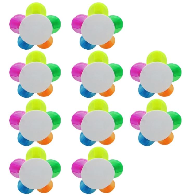 

5-in-1 Flower Shape Highlighters Pen for Drawing DIY Scrapbooking Planner 1