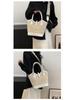 2025 Women's Large Capacity Summer Straw Bucket Shoulder Bag - Versatile Niche Design Tote