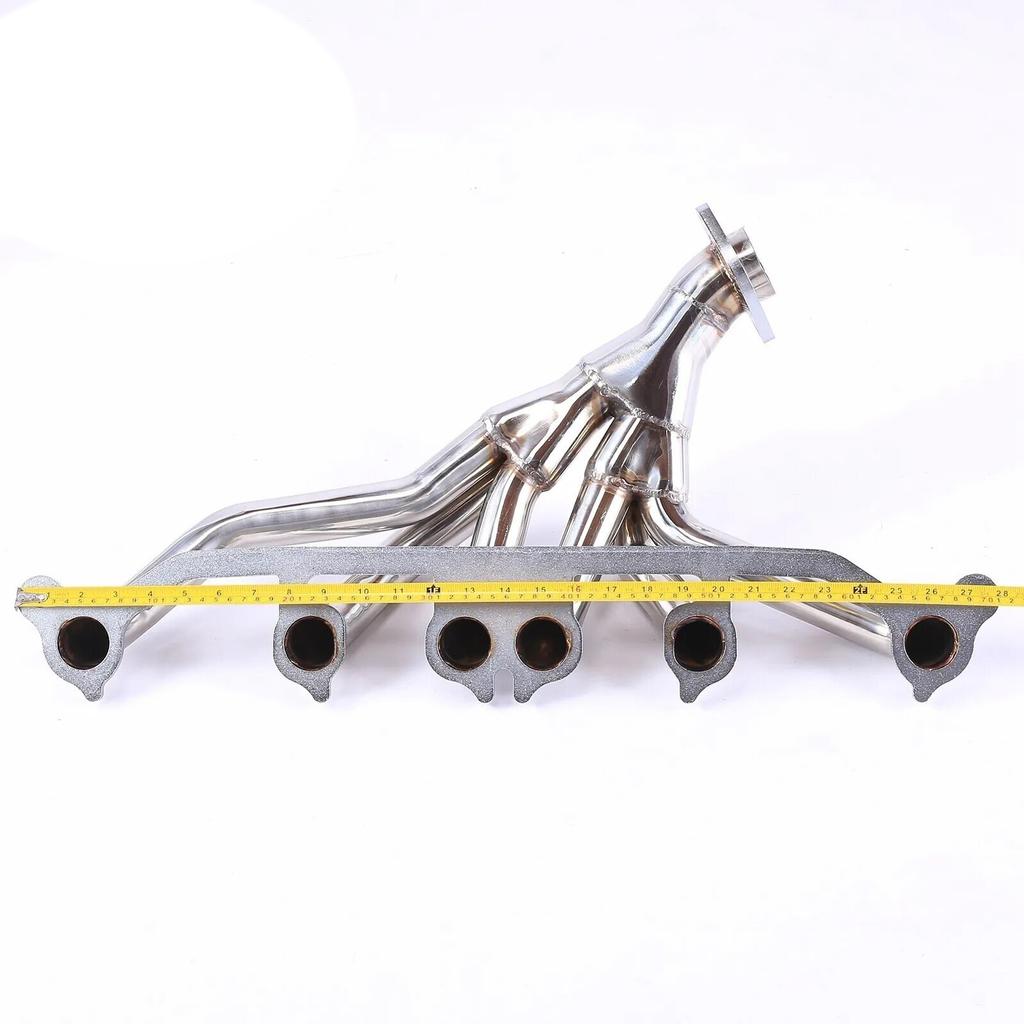 Exhaust Manifold HEADER 51327 for 1991-1999 2003 Jeep 91-01 Wrangler YJ/TJ 4.0L 93-01 Cherokee XJ 91-92 Grand Cherokee  ZJ