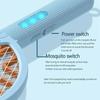 Opvouwbare Elektrische Muggenvanger USB Oplaadbaar 2-in-1 Muggenklap Insectenverdelger Draagbaar Veiligheid Vliegenmepper Val