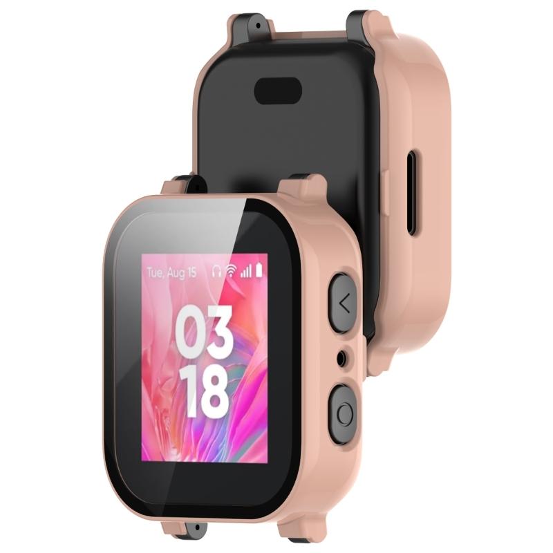 Screen Protector Case For Gabb Watch 3 Full Coverage PC Bumper for Smartwatch Protective Cover Case
