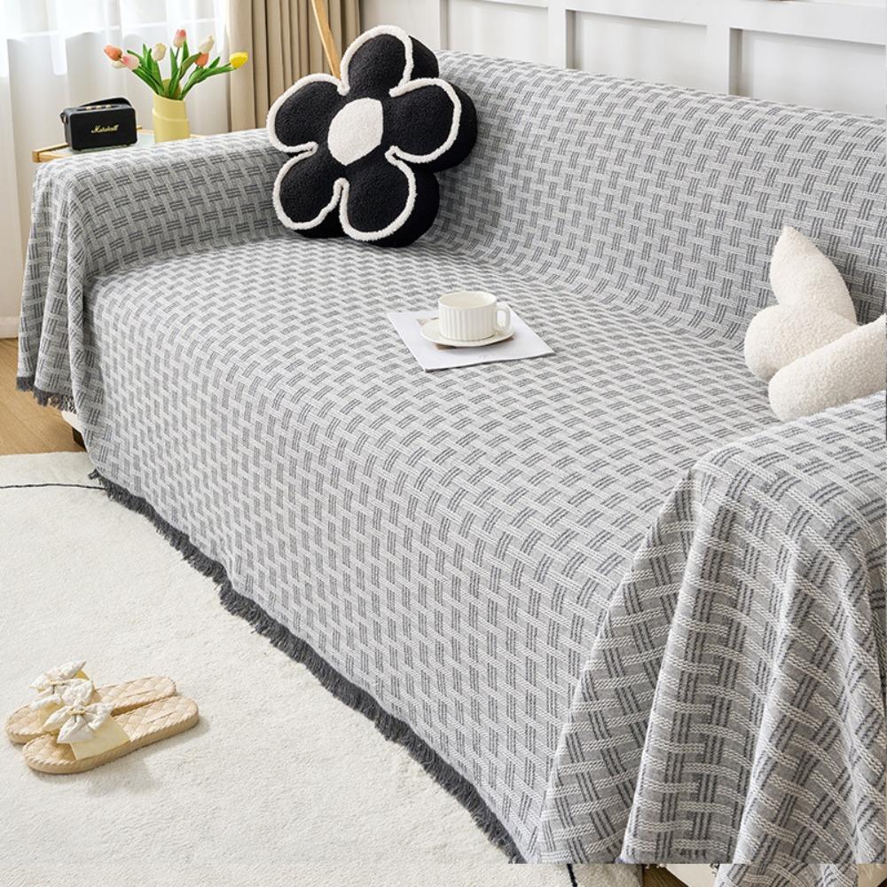 Nordic Luxury Sofa Cover Full Protection Cream Style Universal Cushion Pad for All Seasons