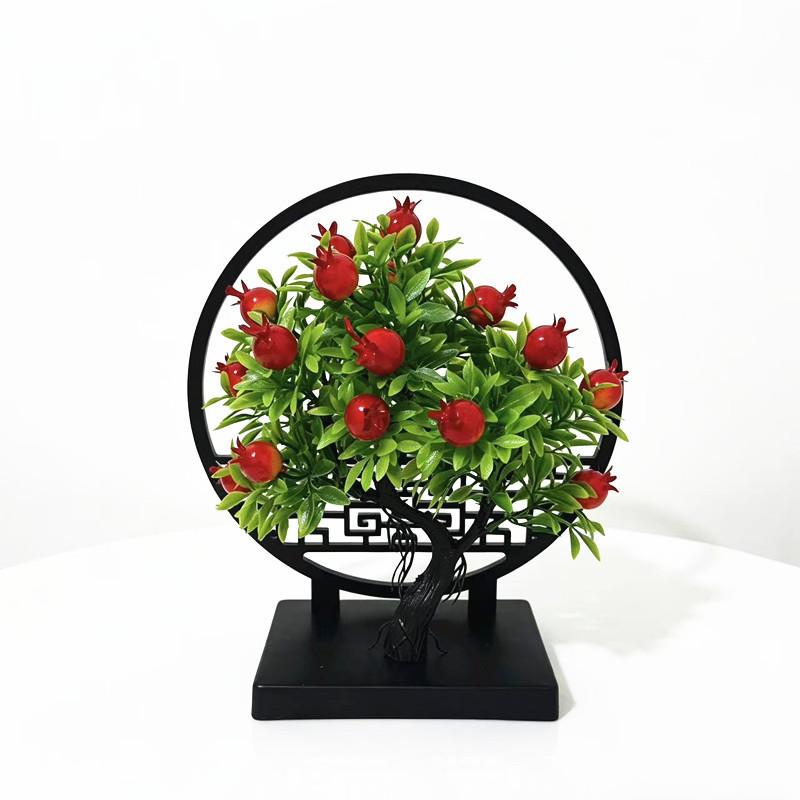 Creative Fruit Tree Decor Artificial Plant Indoor Home Office Gift For Living Room