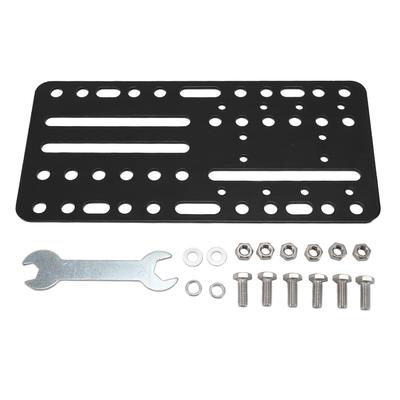 USB Handbrake Desk Mount Bracket Plate Universal Multiple Hole Adapter Plate for SIM Racing Shifter